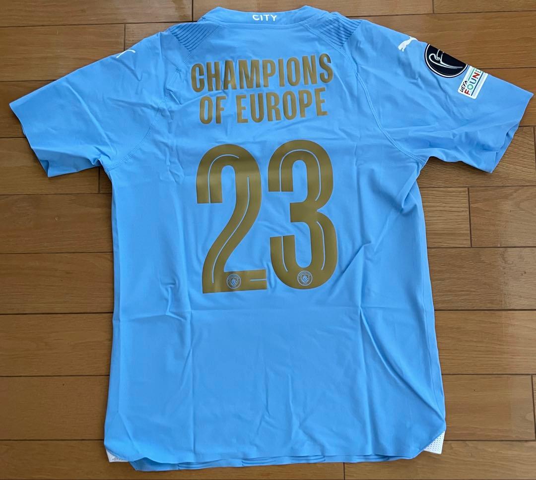 【ゆあ0813さん専用】マン・シティ2023CL優勝記念オーセンティックジャージ
