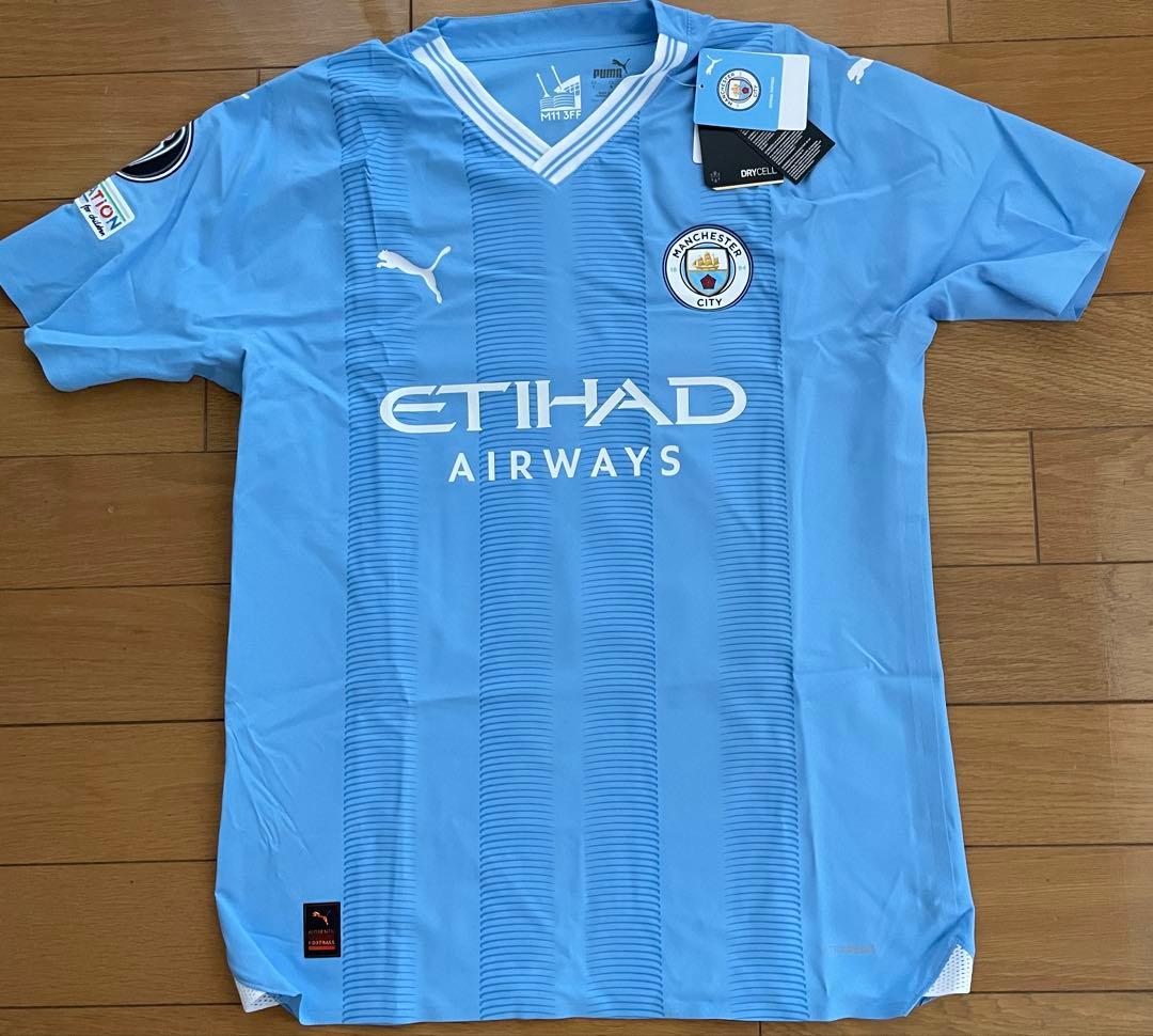 【ゆあ0813さん専用】マン・シティ2023CL優勝記念オーセンティックジャージ