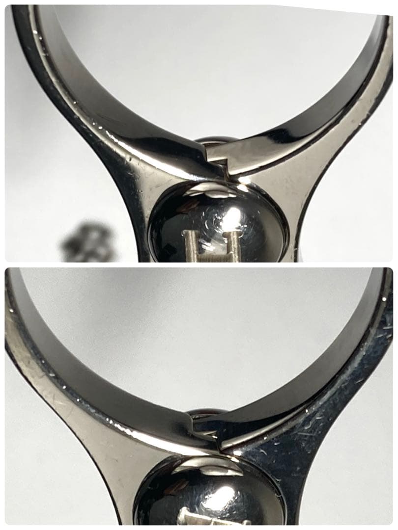 良品　HERMES エルメス　フィルー　シルバー金具　グローブホルダー　チャーム