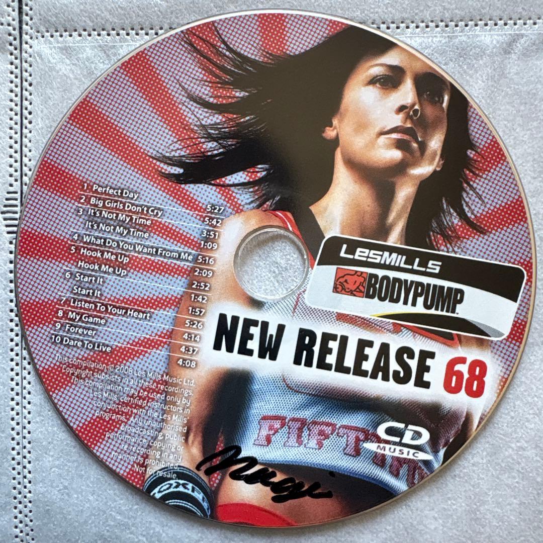 レズミルズ　ボディパンプ　50から60番台CD