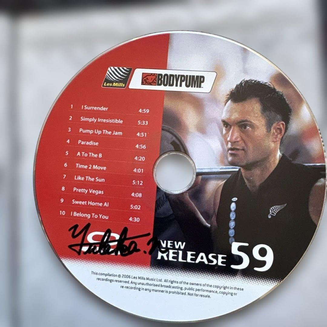 レズミルズ　ボディパンプ　50から60番台CD