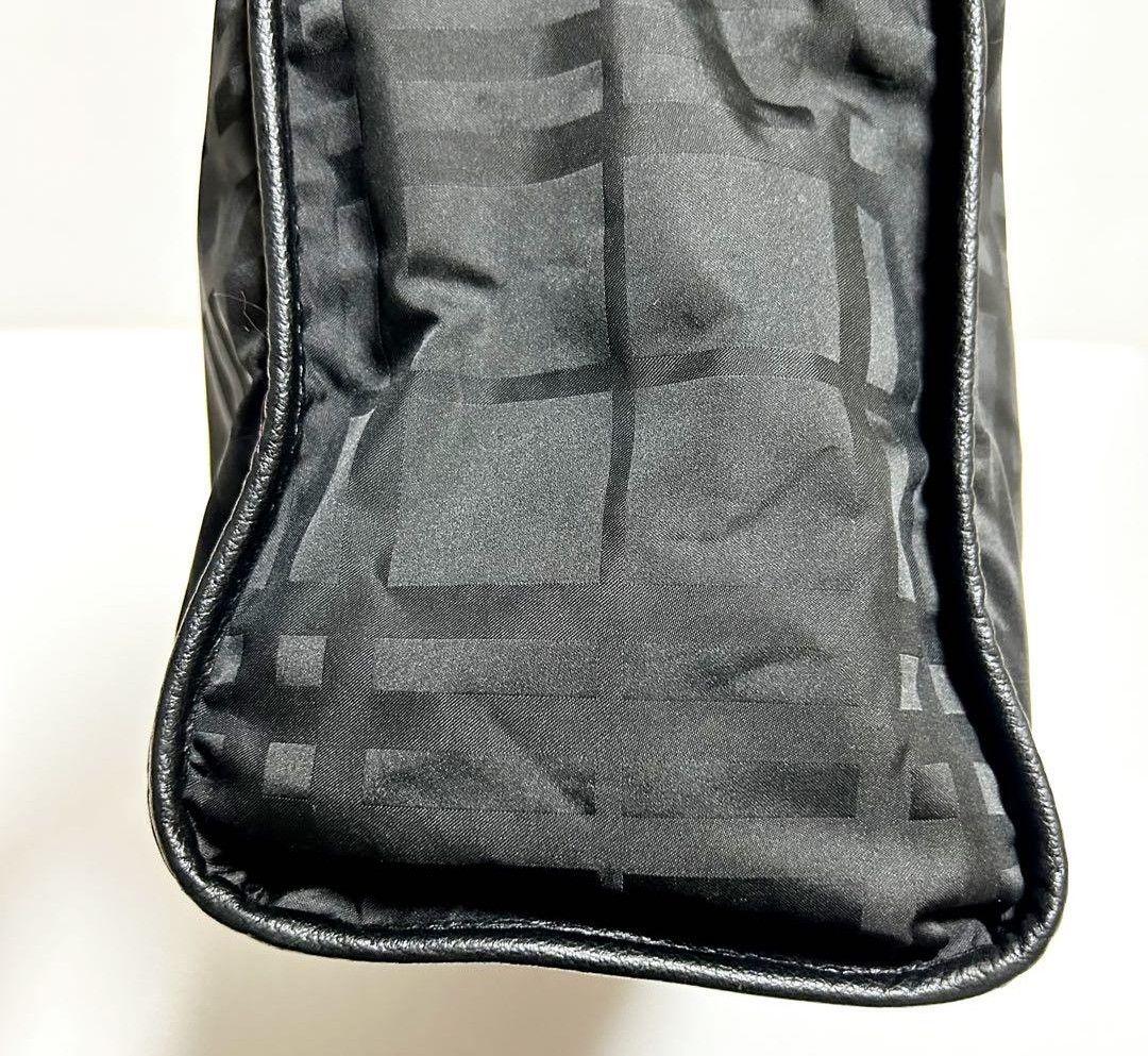 【美品】バーバリーブラックレーベル　チェック柄 ビジネスバッグ