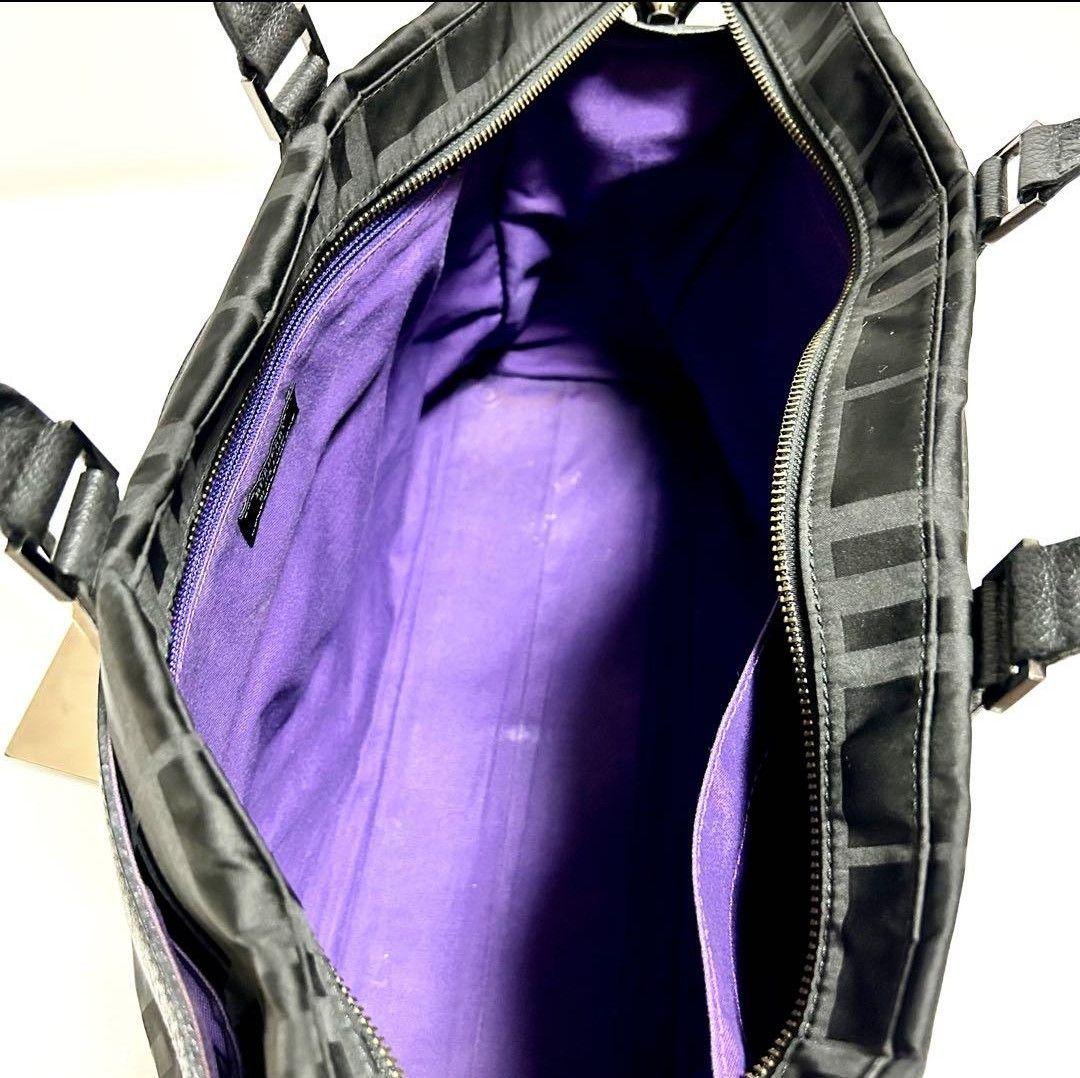 【美品】バーバリーブラックレーベル　チェック柄 ビジネスバッグ