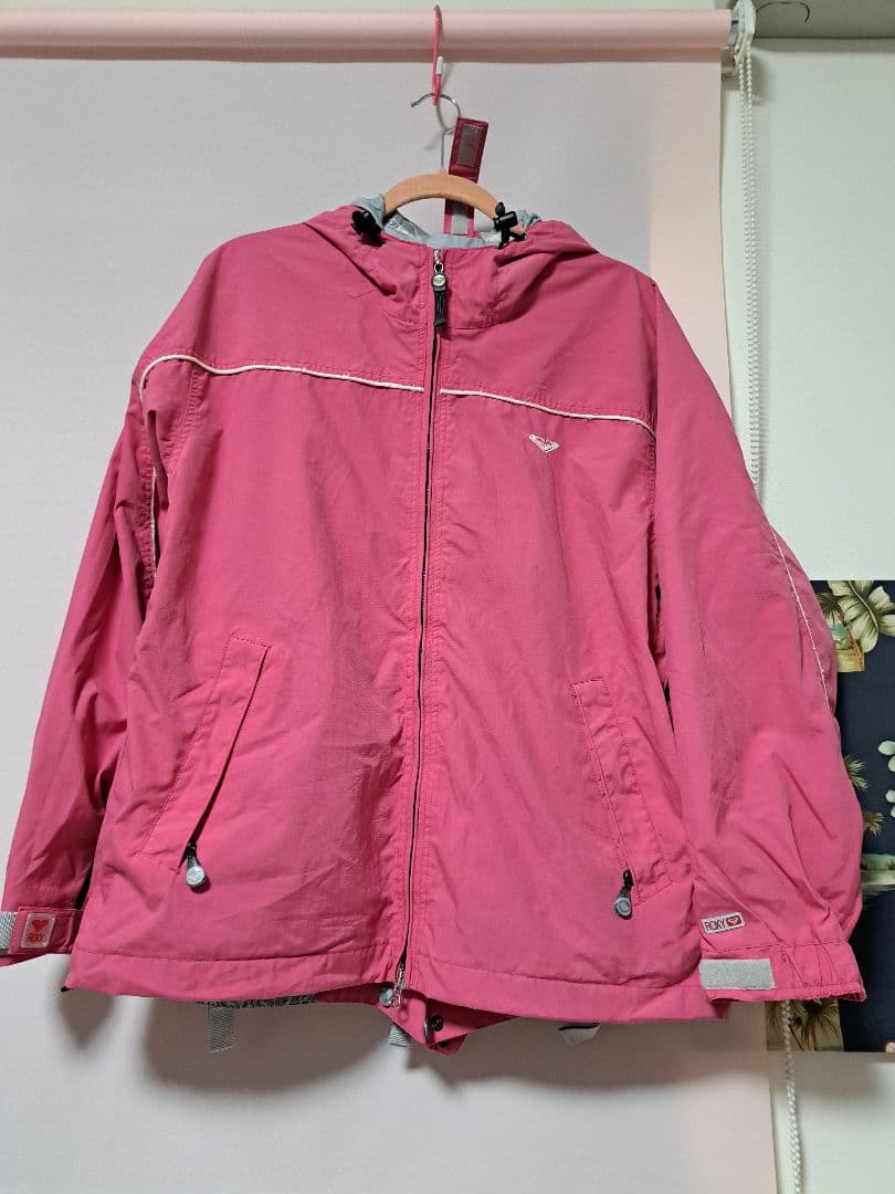 ROXY スノーウェア ピンク Lサイズ 上下セット