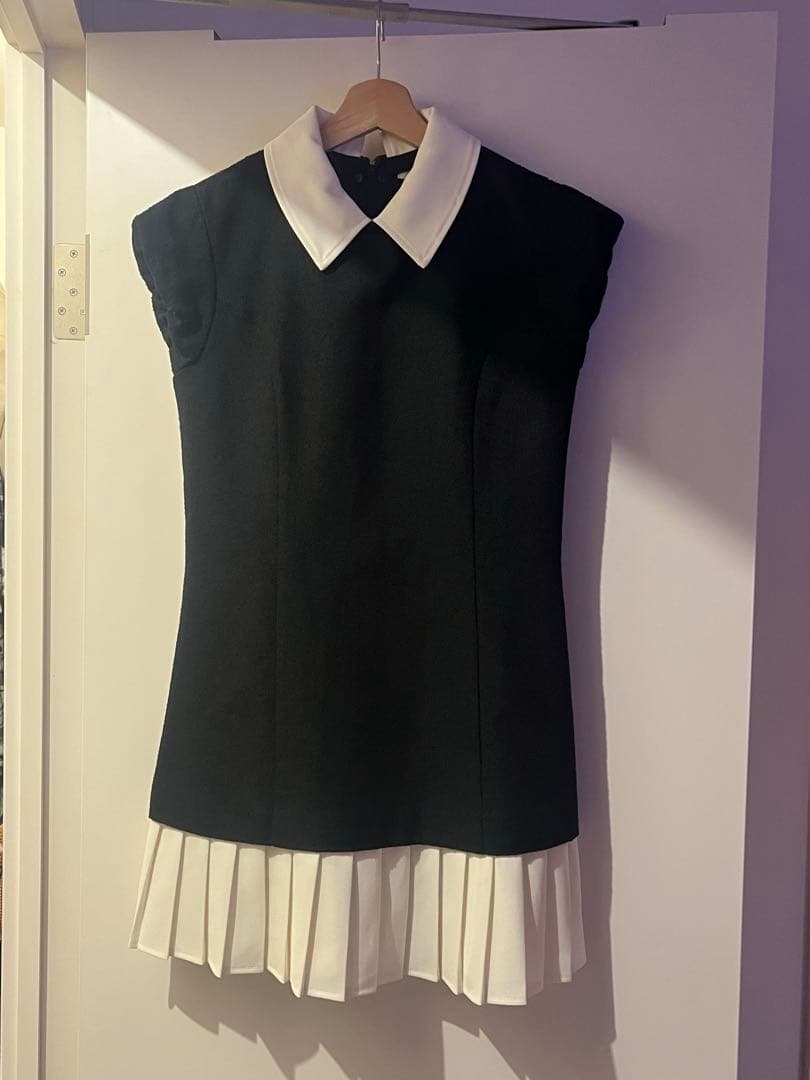 ワンピース THE TOE Leopold Tweed Dress