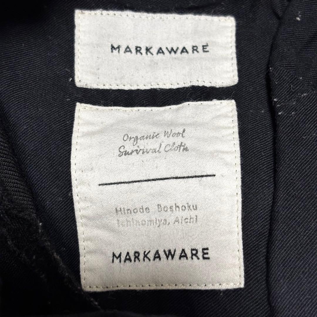 MARKAWARE プリーツフロントペグトップサバイバルクロス スラックス 1