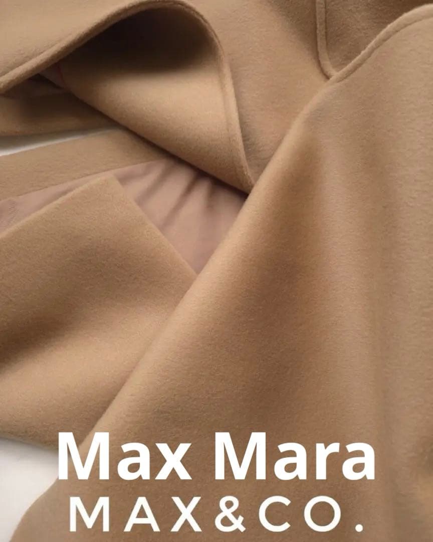 ★Max mara★MAX&CO. 美品ロングコート