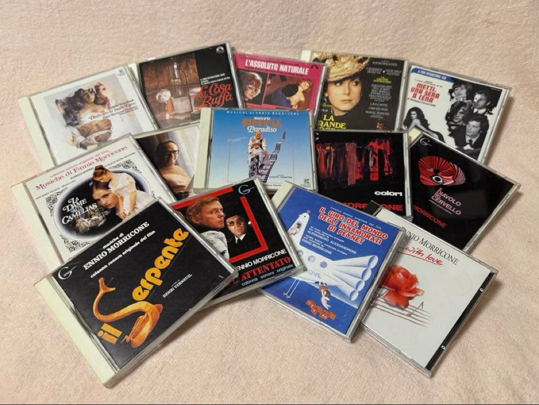 【激レア】エンニオ・モリコーネCD集　ニュー・シネマ・パラダイス他 [14CD]