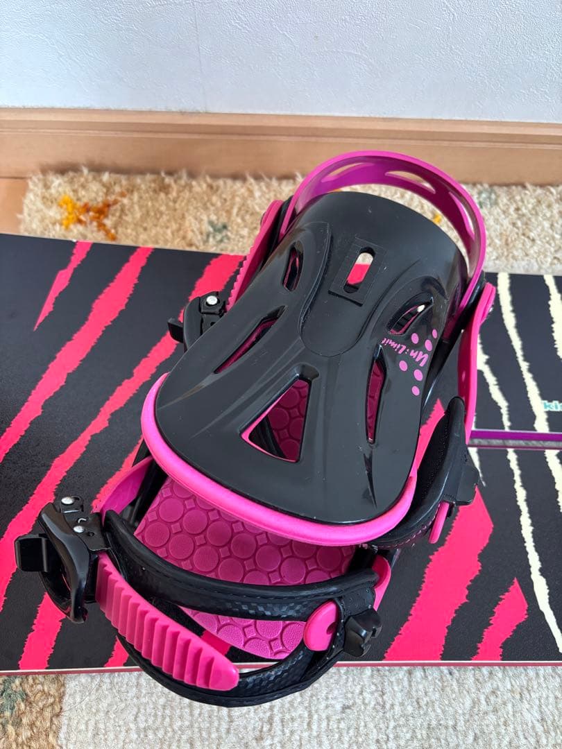 キスマーク　スノーボードセット　カバー付き　レディース　140