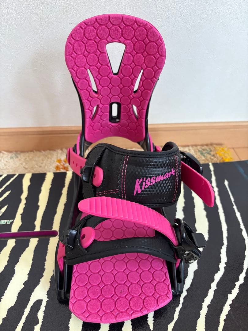 キスマーク　スノーボードセット　カバー付き　レディース　140