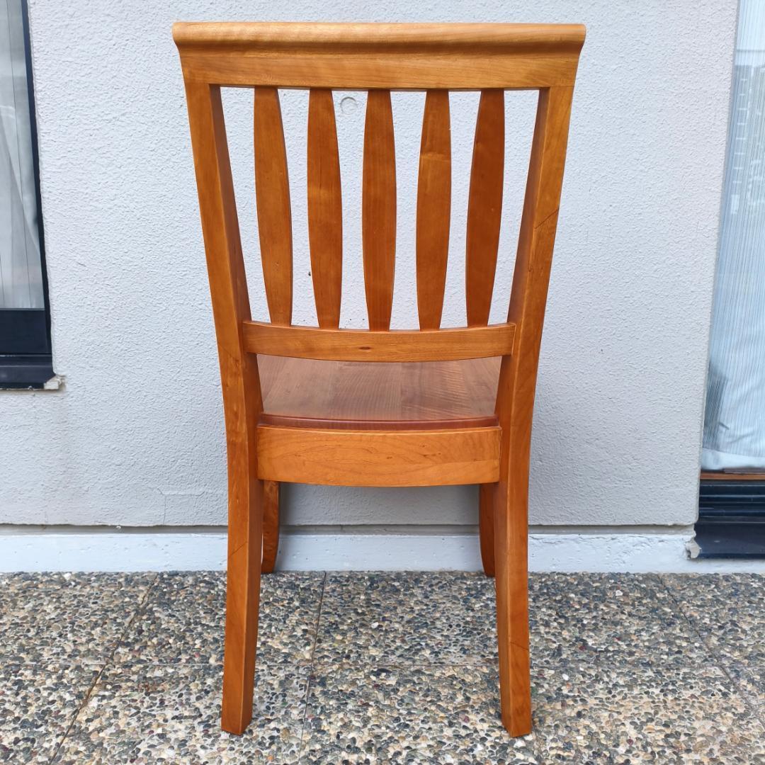 uni63 ACTUS 朝日木工 BOSCO 天然木 ダイニングチェア１脚