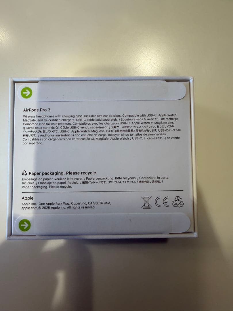 M*S様 AirPods Pro 3 本体
