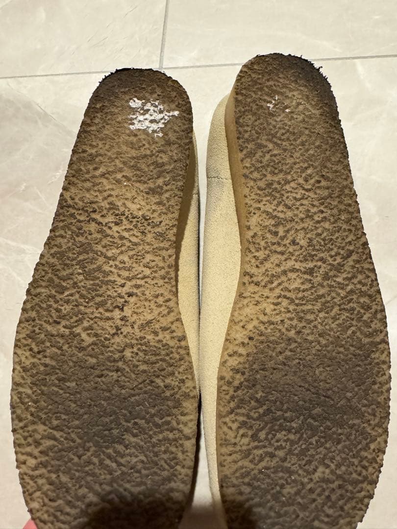 極美品⭐︎CLARKS ORIGINALS ワラビー【ベージュ】