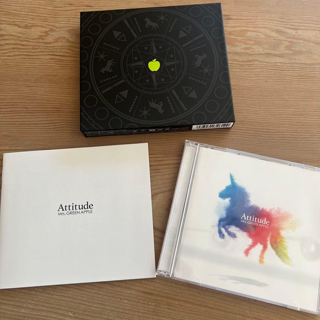 Mrs. GREEN APPLE Attitude 初回限定盤 CD DVD