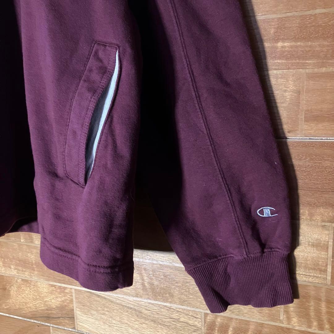 HARVARD CRIMSON ラガーシャツ　チャンピオン　赤　白　36 XL