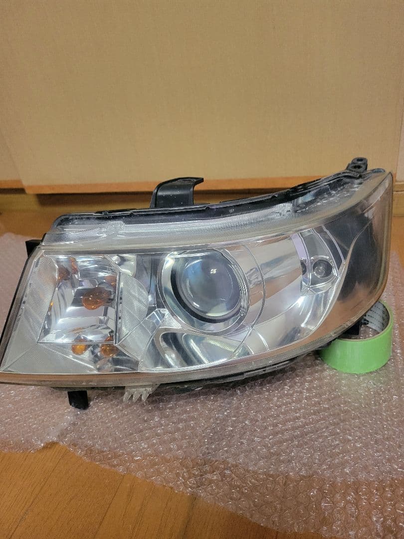24日21時までMH23Sスティングレーヘッドライト左右キレイコーティング済み