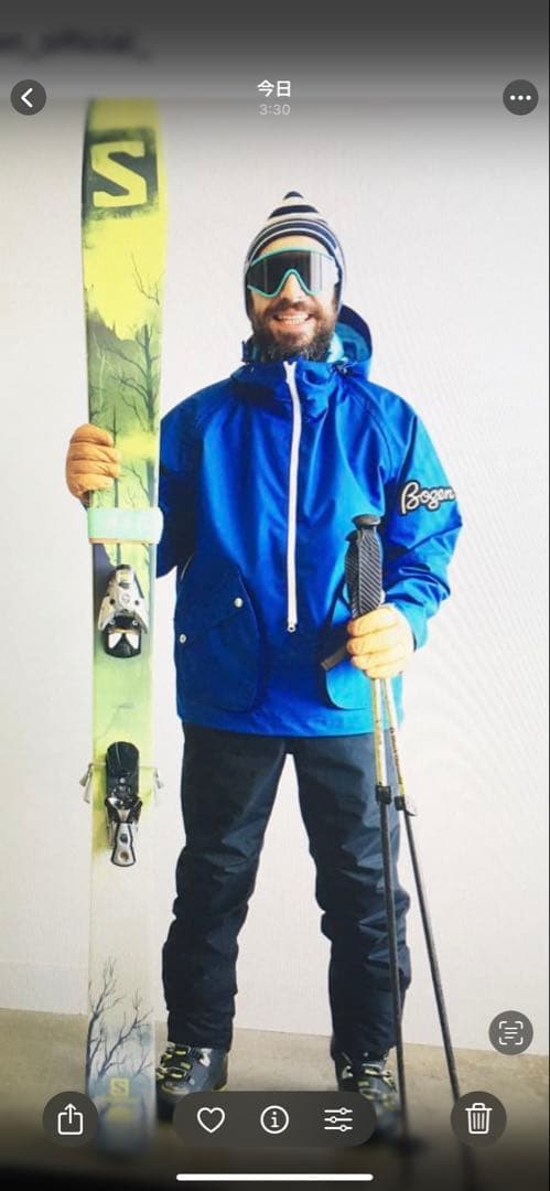 BOGEN ウェア　Mサイズ　DEERLINE PULLOVER