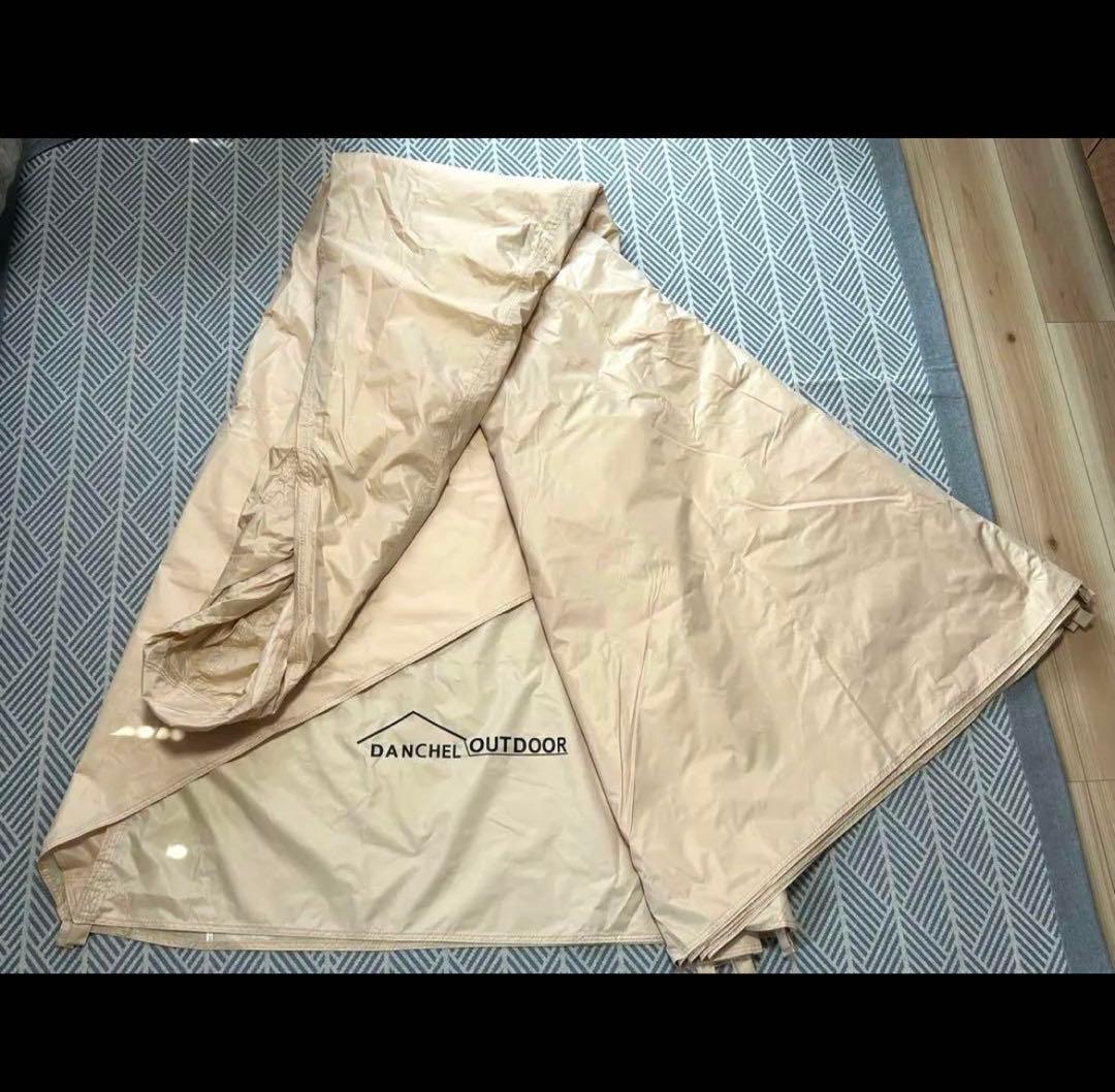 テント用レインフライ　テント保護カバー タープ ワンポールテント