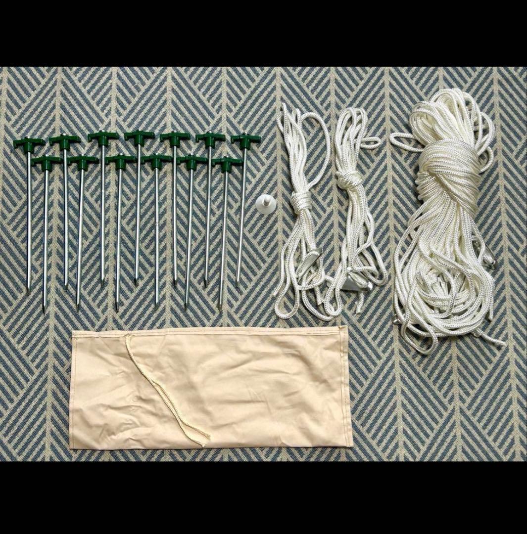 テント用レインフライ　テント保護カバー タープ ワンポールテント