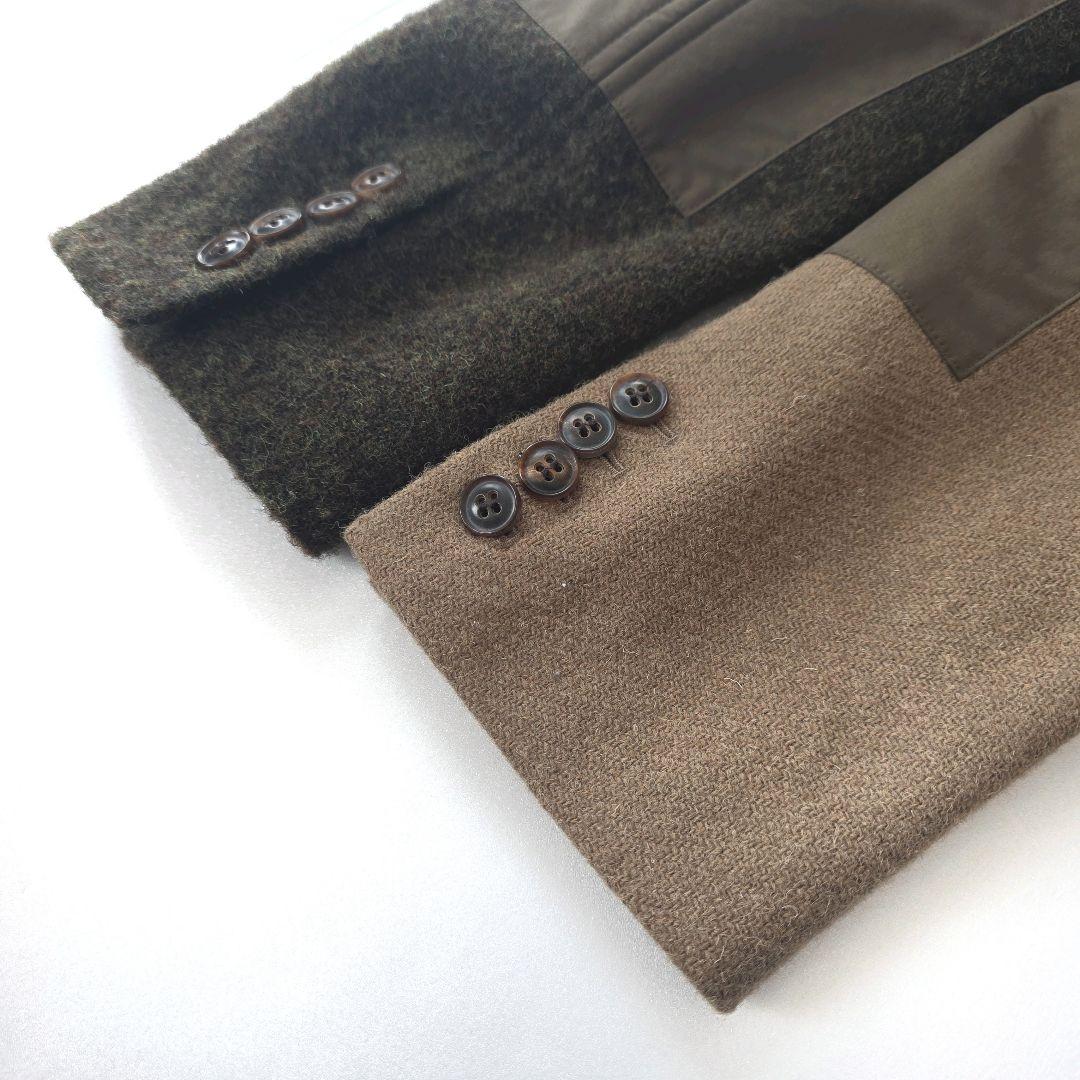 伊勢丹限定 ナイジェルケーボン マロリー クレイジー ハリスツイード ベンタイル