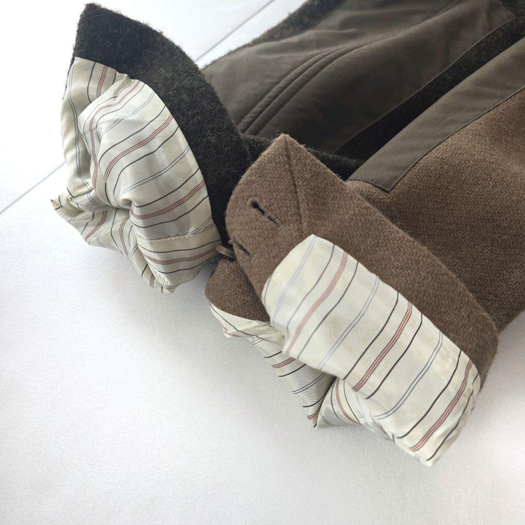 伊勢丹限定 ナイジェルケーボン マロリー クレイジー ハリスツイード ベンタイル