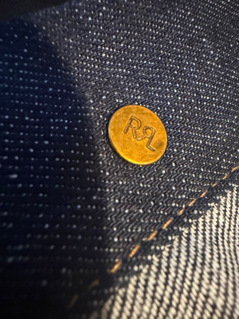 RRL リジッド　デニムジャケット　LEE 101タイプ　セルビッチ