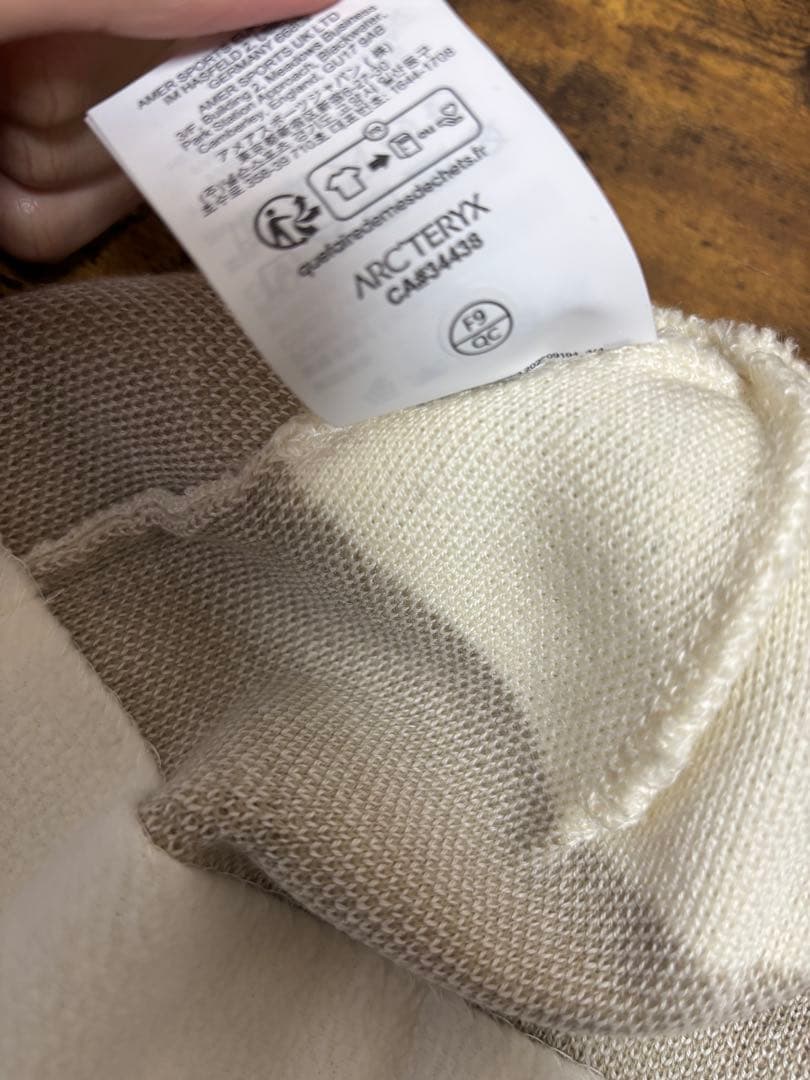 ARC'TERYX バードヘッドトーク ホワイト