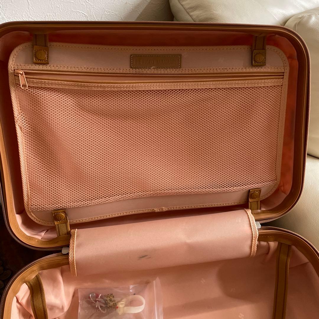 HIDEO WAKMATSU ヒョウ柄キャリーケース