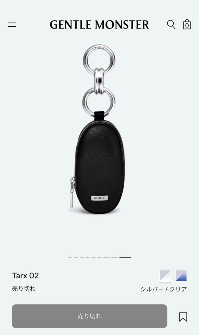 完売品 GENTLE MONSTER ジェントルモンスター Tarx 02