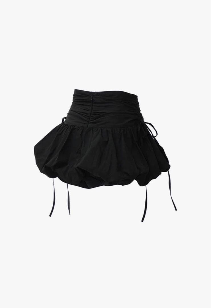 スカート THEREDTHREAD S strap balloon skirt