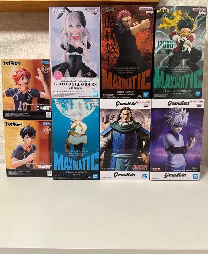 最新プライズフィギュアまとめ売り　8点セット