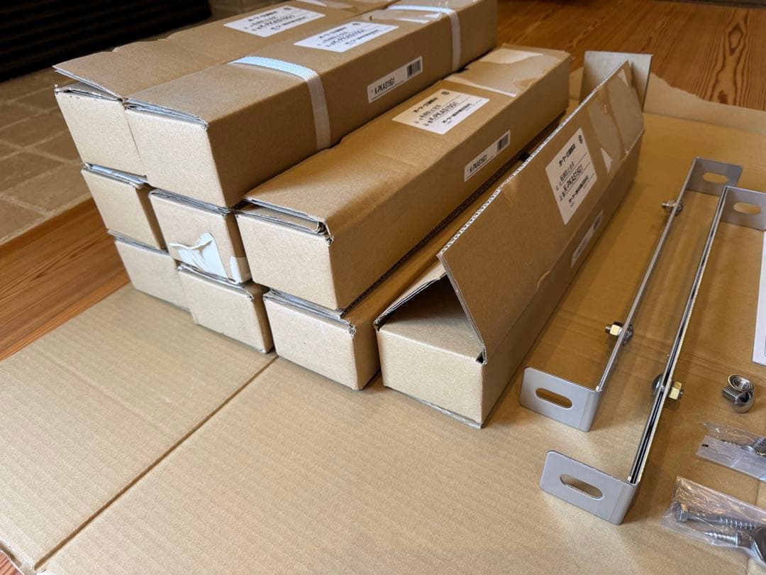 転倒防止金具 K-PKAS15G1 未使用品　9個セット