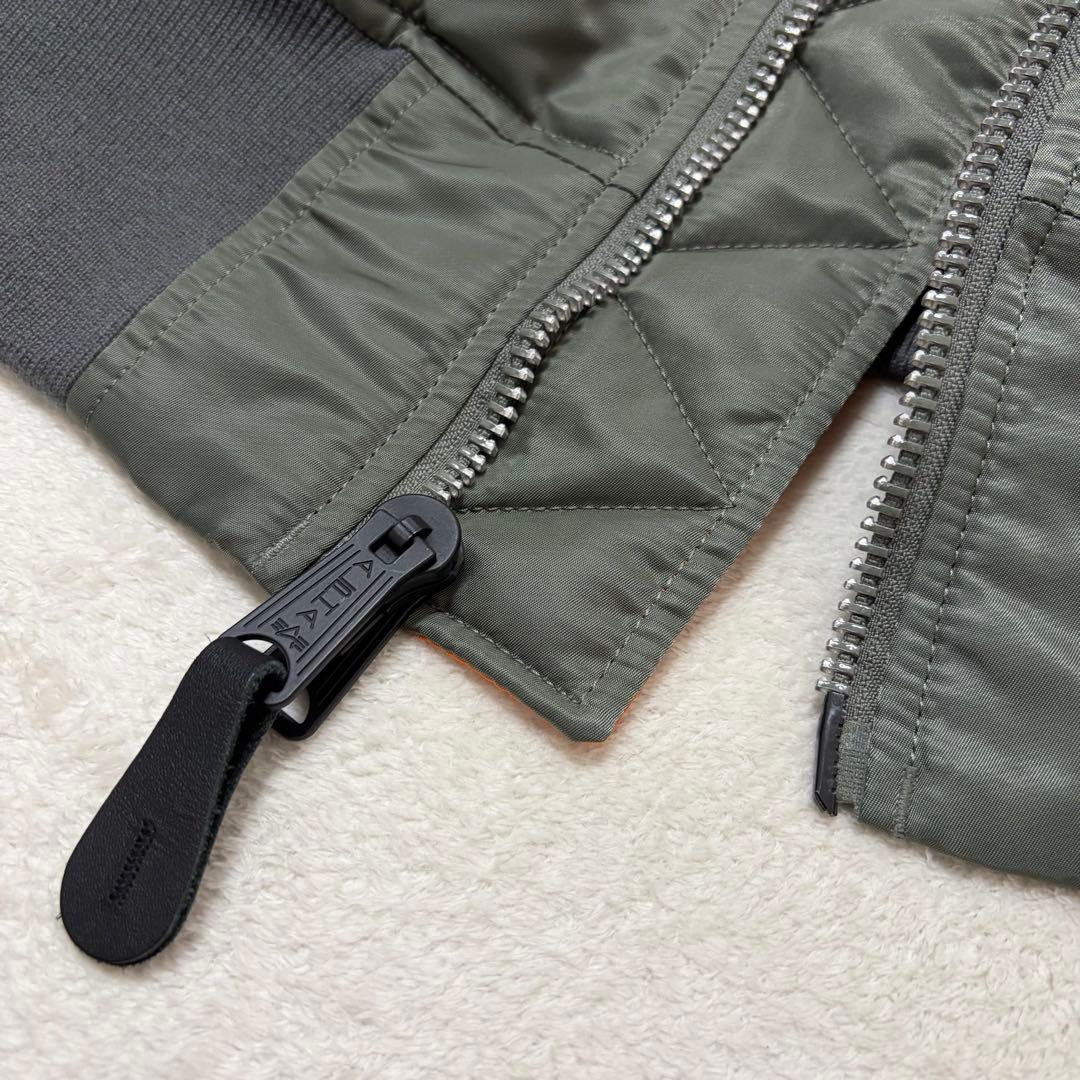 【未使用級】アルファインダストリーズ MA-1 サイズL リバーシブル