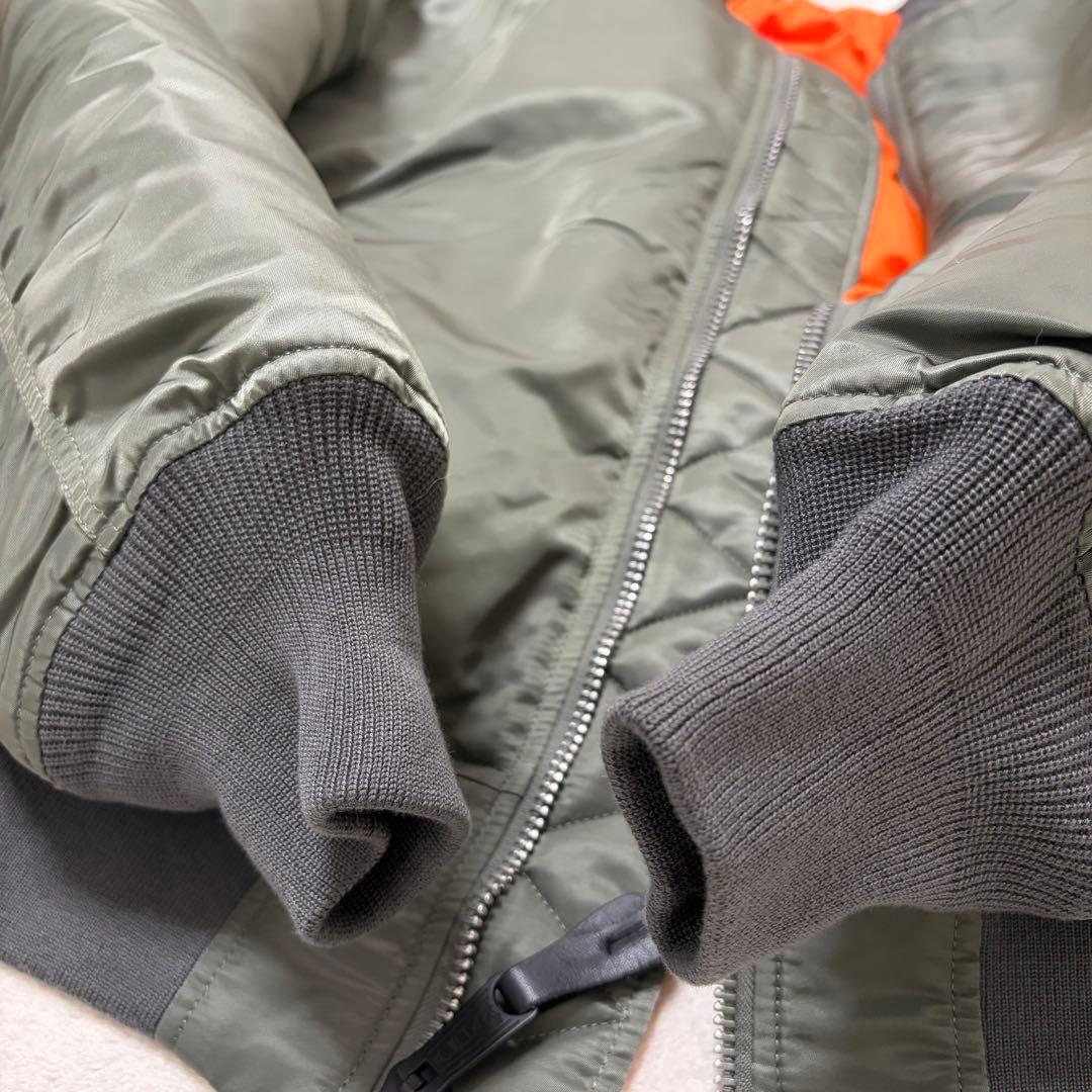 【未使用級】アルファインダストリーズ MA-1 サイズL リバーシブル