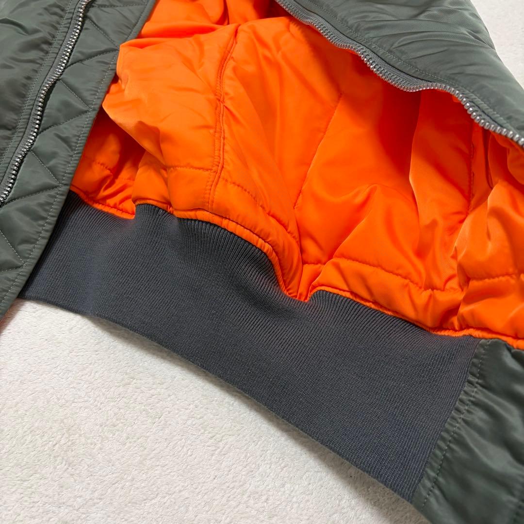 【未使用級】アルファインダストリーズ MA-1 サイズL リバーシブル