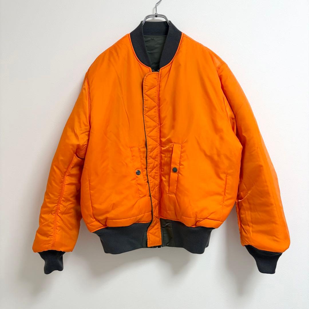 【未使用級】アルファインダストリーズ MA-1 サイズL リバーシブル