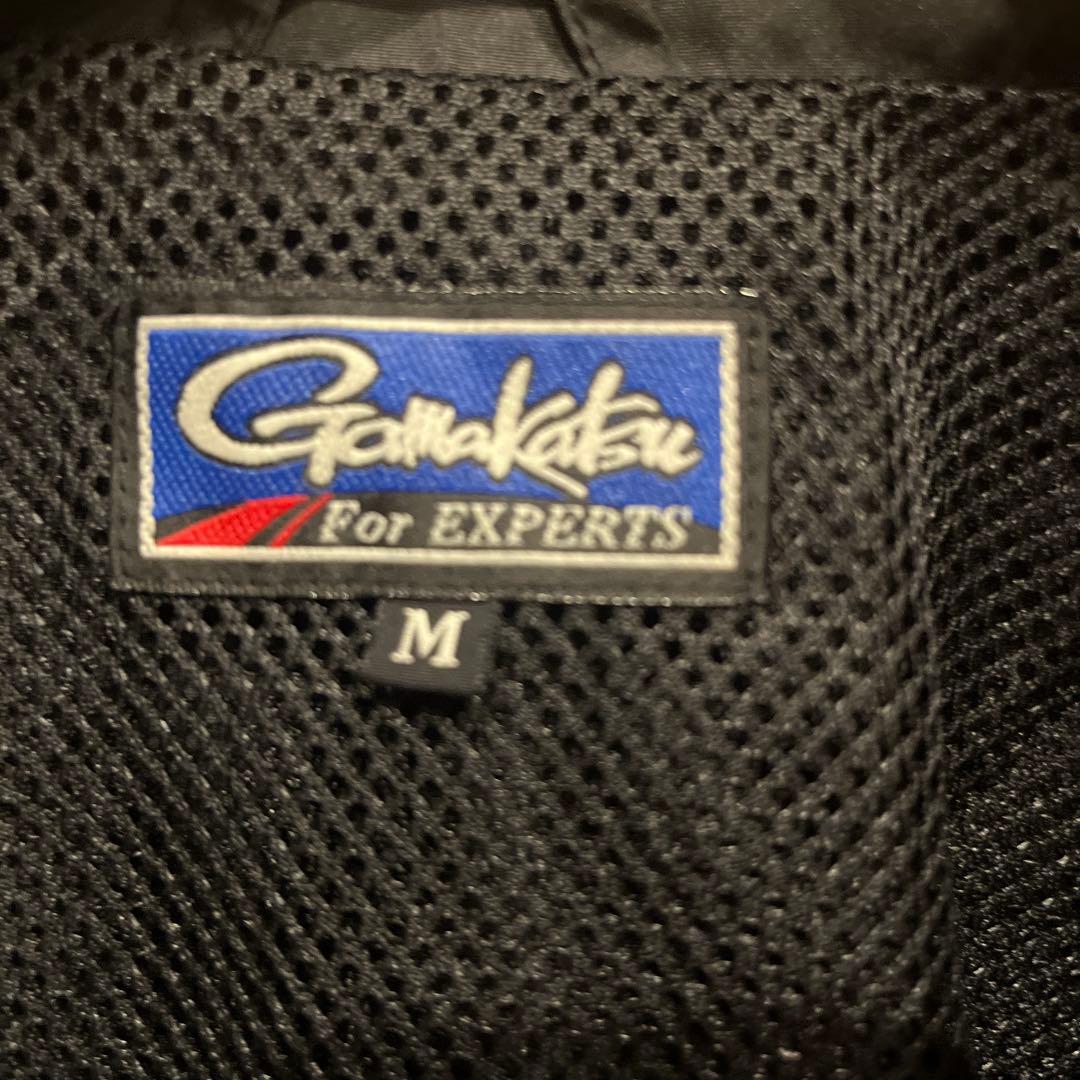 Gamakatsu ブラック レインウェアMサイズ