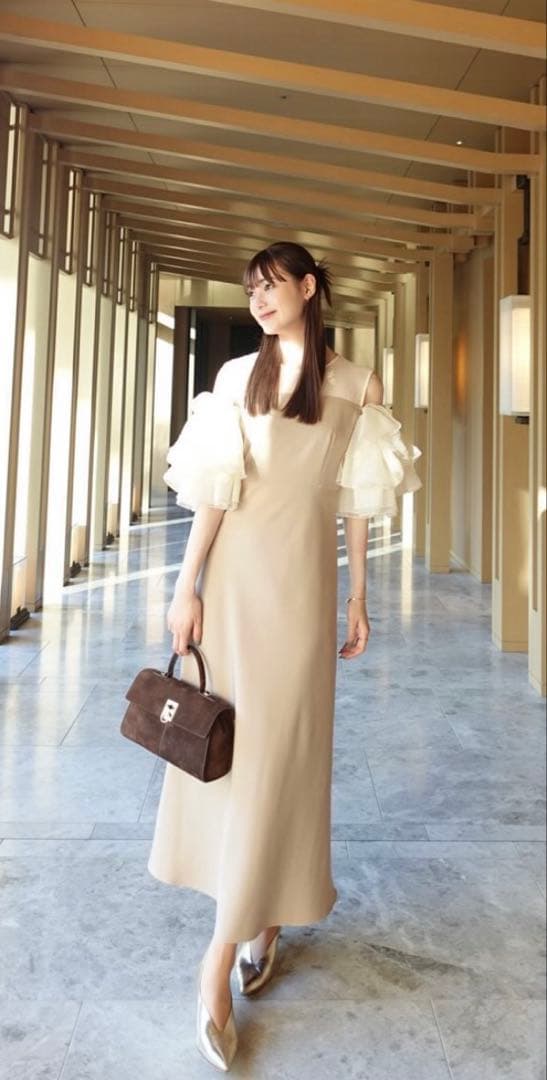 Acka. organdy frill dress サイズ2