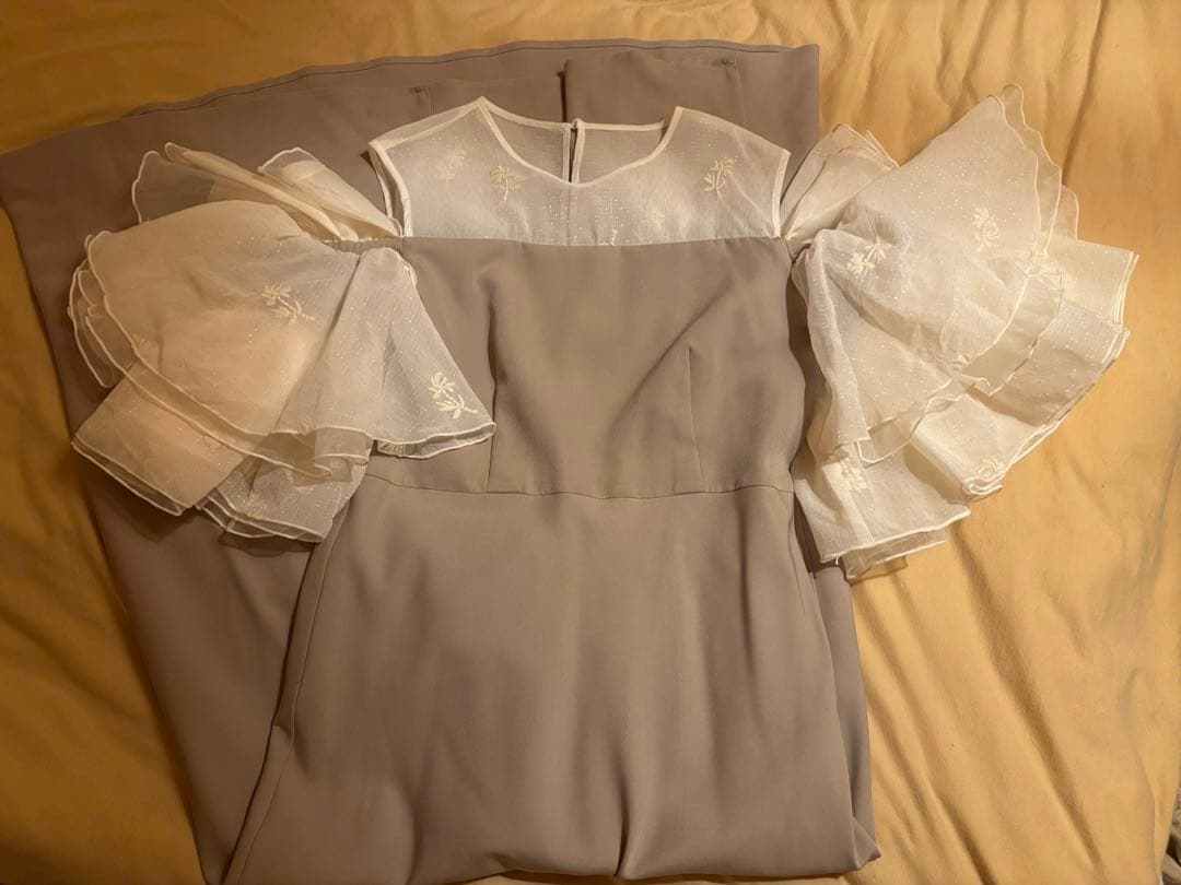 Acka. organdy frill dress サイズ2