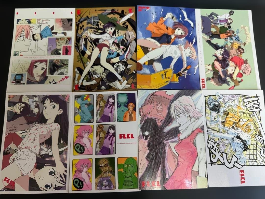 【激レア・未使用】フリクリ（FLCL）GAINAX ポストカードセット 8枚組