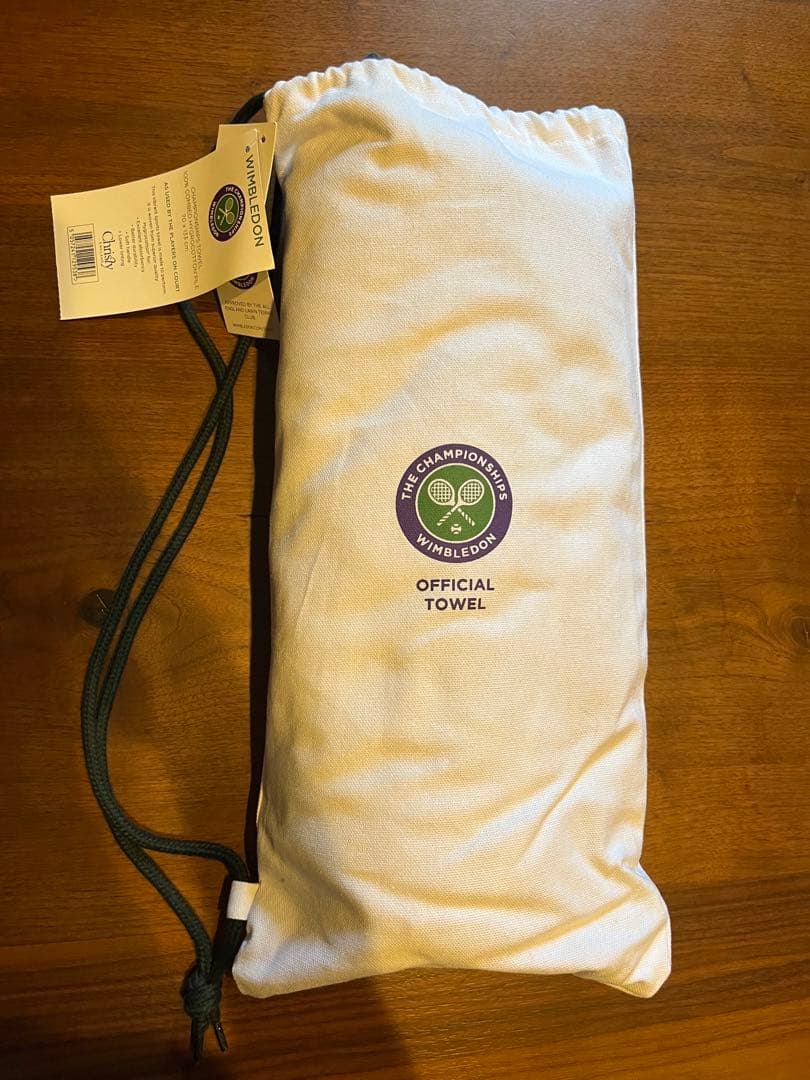 新品未使用　Wimbledon ウィンブルドン　公式タオル
