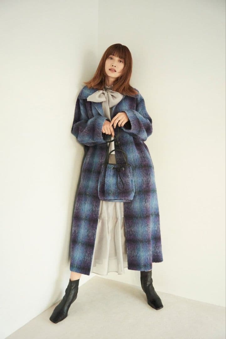 フレイアイディー【COAT LABコートラボ限定】ポンテトルトシャギーコート