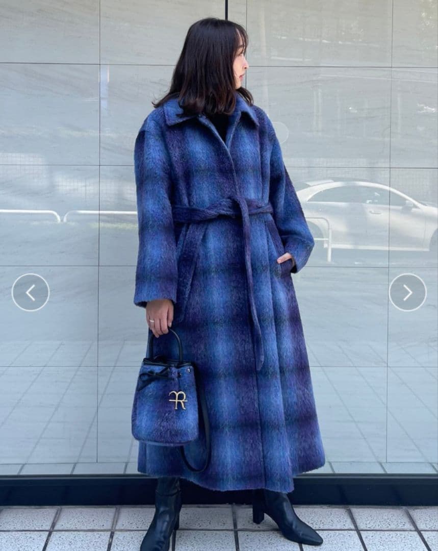 フレイアイディー【COAT LABコートラボ限定】ポンテトルトシャギーコート