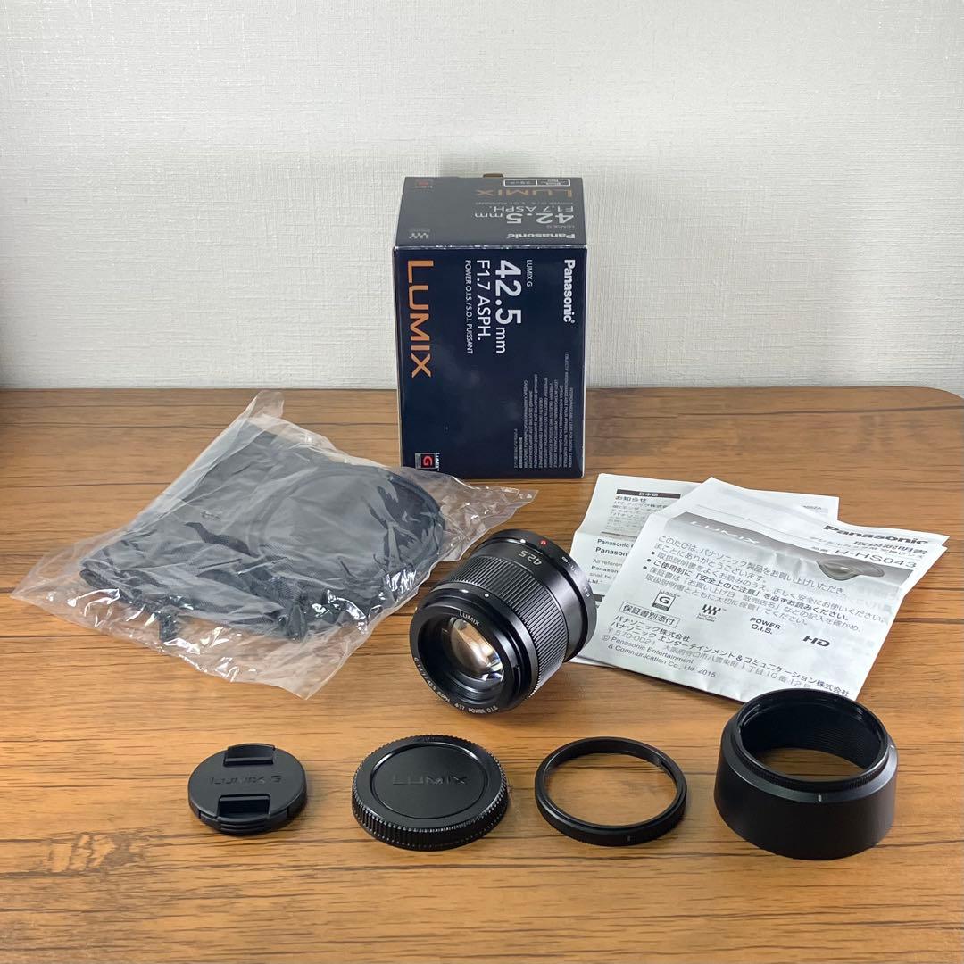【極上美品】Panasonic LUMIX G 42.5mm F1.7