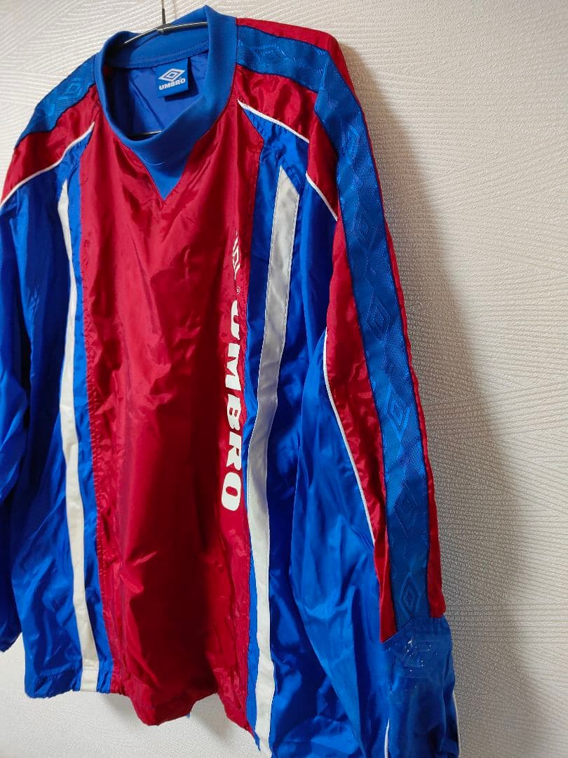 希少 O-XO アンブロ セットアップ 90s 日本製 Y2K テック デカロゴ