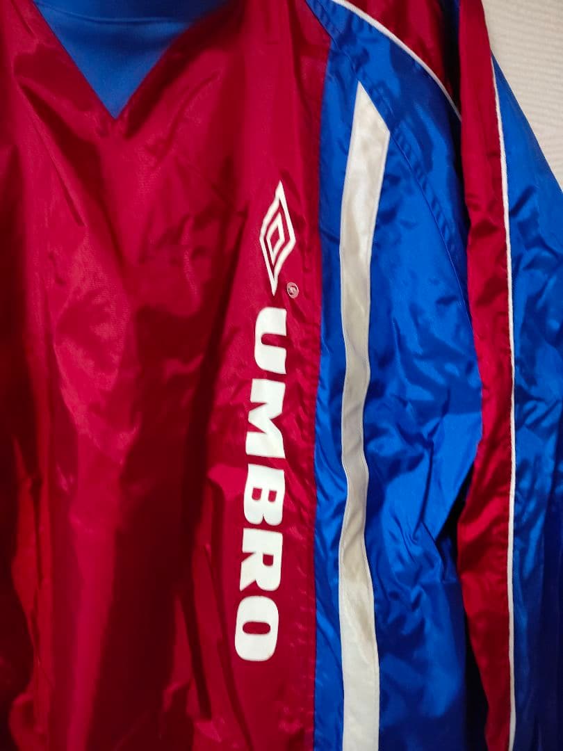 希少 O-XO アンブロ セットアップ 90s 日本製 Y2K テック デカロゴ