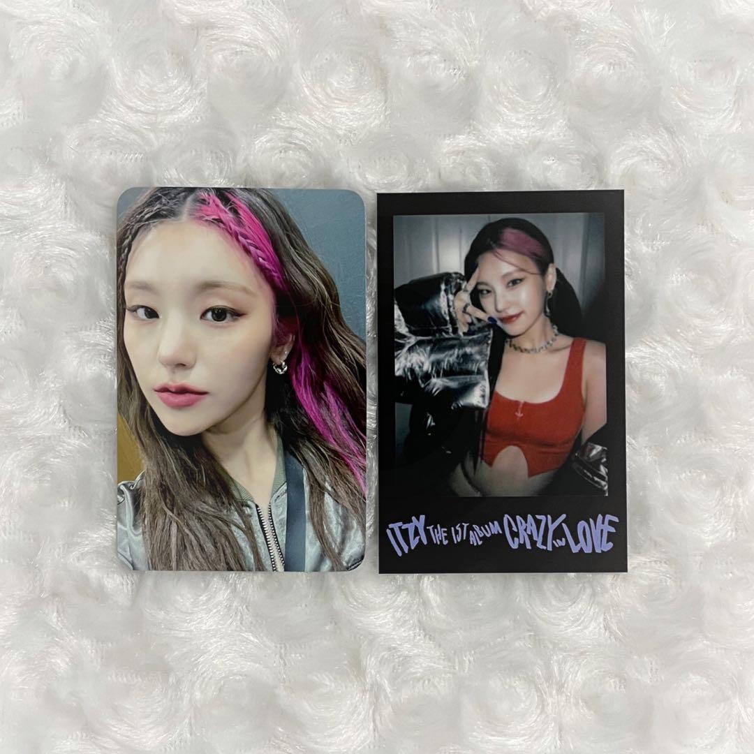 ITZY CRAZY IN LOVE soundwave 特典 トレカ イェジ