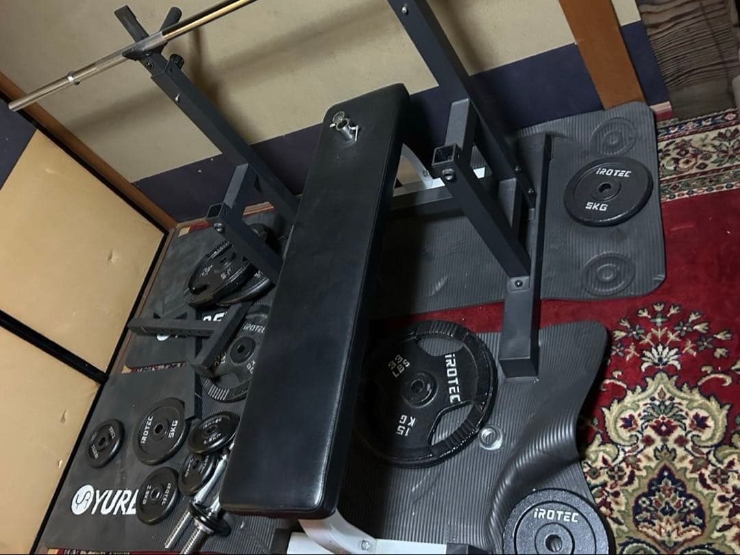 か*か様 京都市から！　ベンチプレス　フルセット