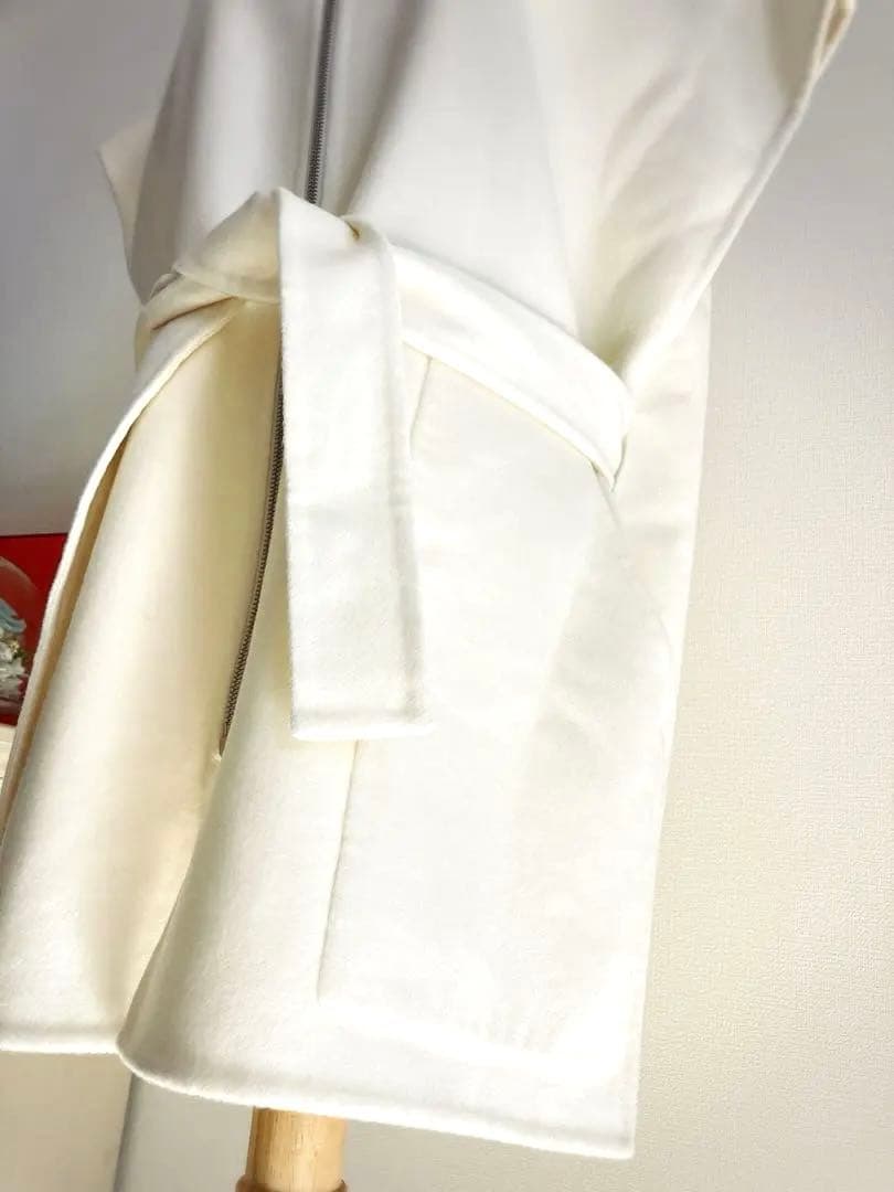 新品　HERMES コート　ポンチョ　ケープ　カシミヤ　ダブルフェイス　ジレ