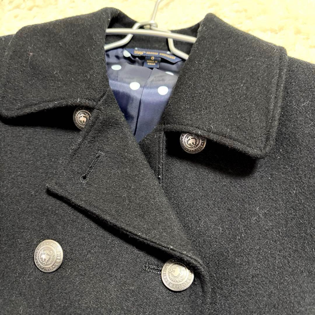 ゆいたん美品 ブルックスブラザーズ ピーコート ダブル 金ボタンM
